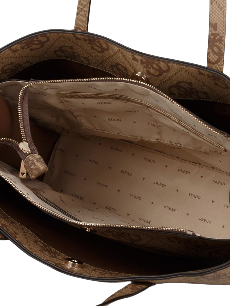 Guess 100% Polyurethane tote bag in beige