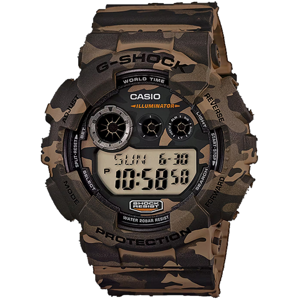 Casio Resin case watch in brown