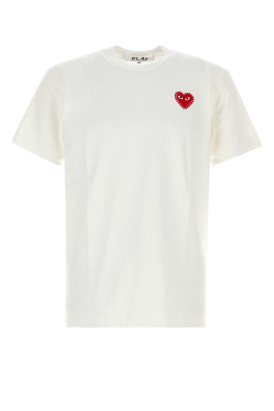 White Cotton T-Shirt Whitered Exterior