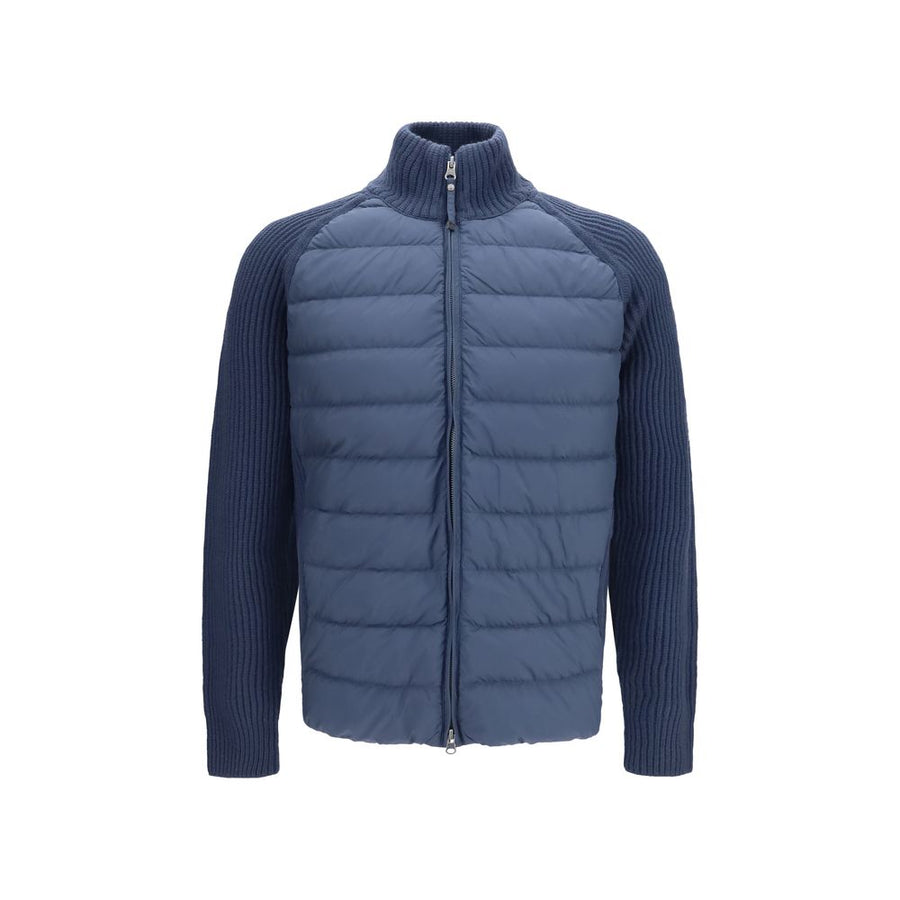 Blue Polyamide Shell Jacket Clothing