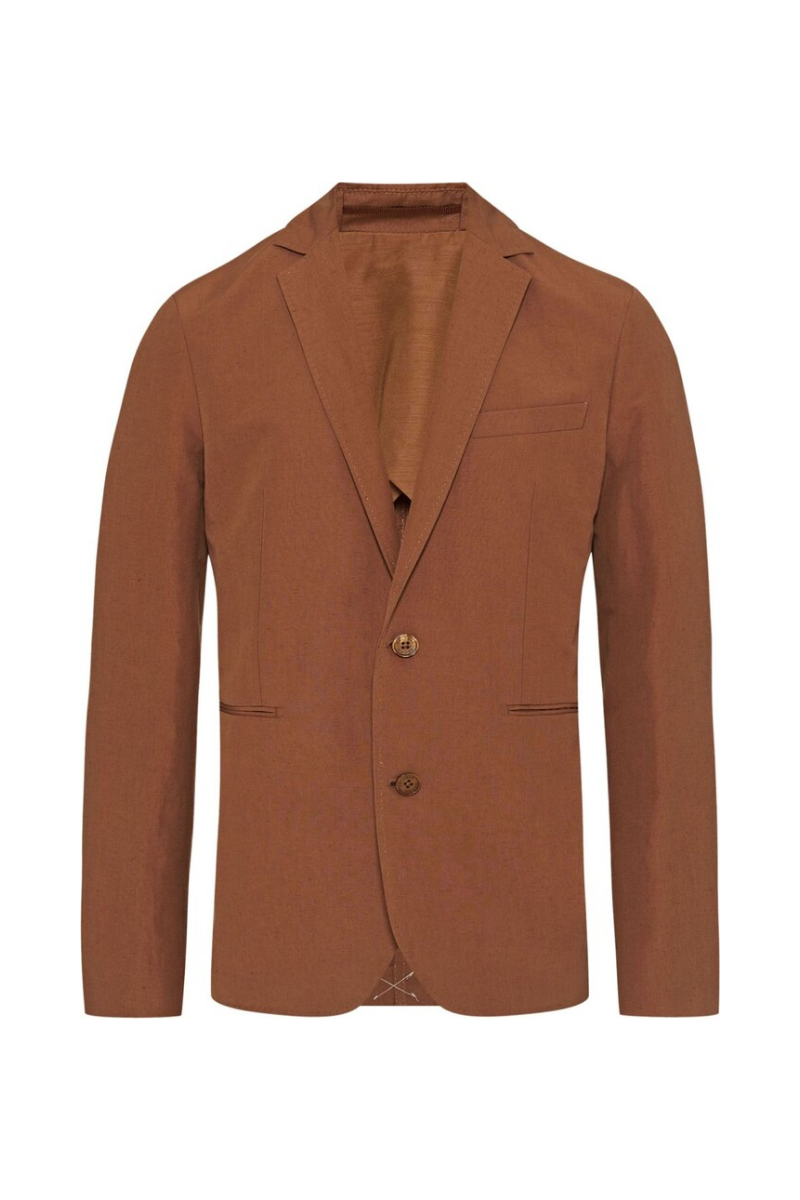 Orlebar Brown 52% Linen 48% Cotton blazer in brown