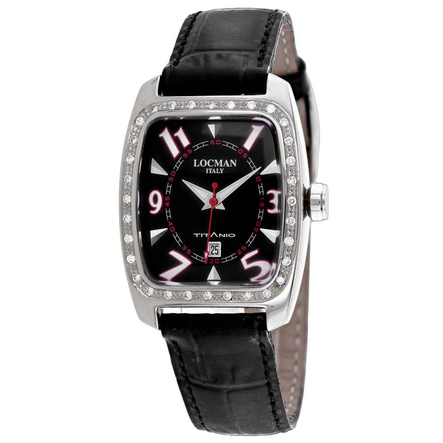 Locman Titanium case watch in black
