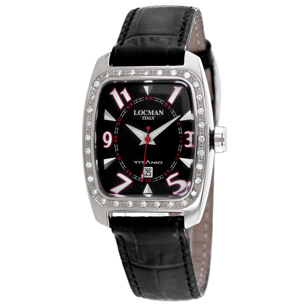 Locman Titanium case watch in black