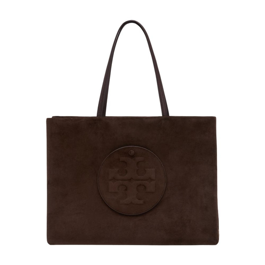 Tory Burch lambskin tote bag in brown