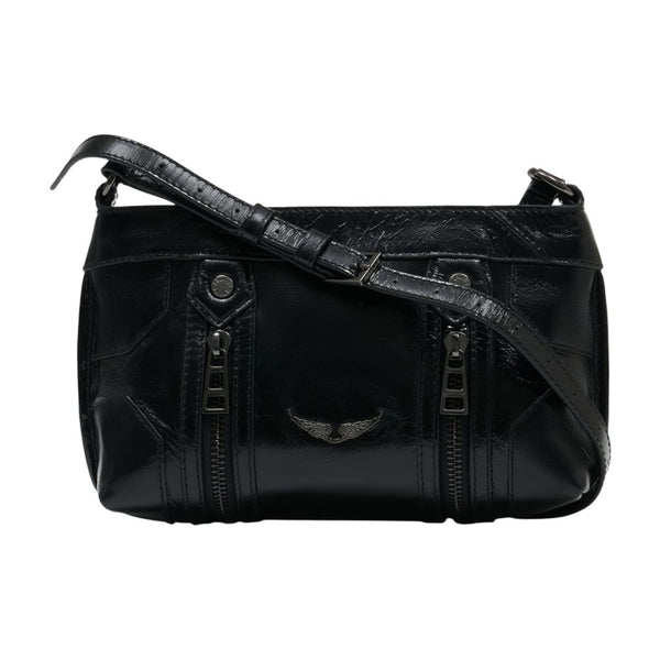 Zadig & Voltaire Calfskin crossbody bag in black