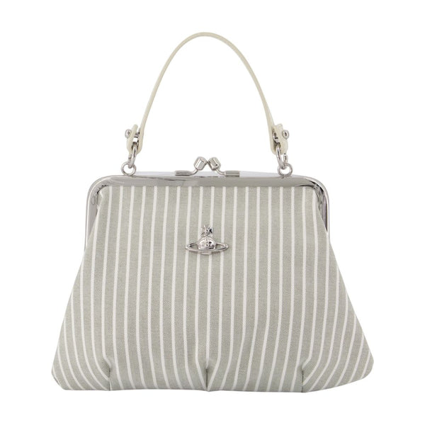 Vivienne Westwood cotton handbag in gray