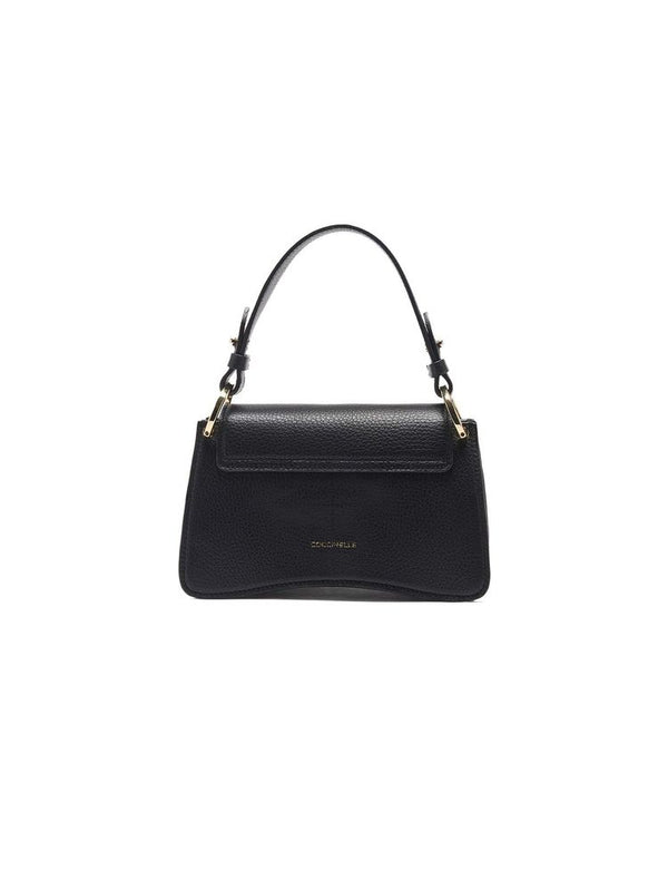 Coccinelle 100% Cowhide shoulder bag in black
