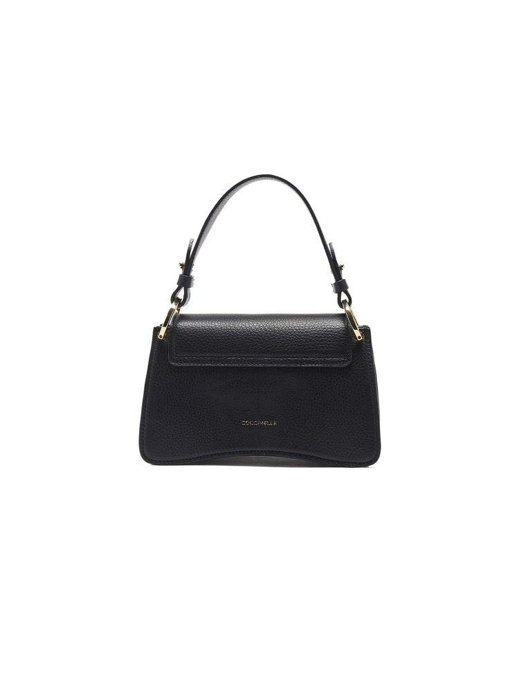 Coccinelle 100% Cowhide shoulder bag in black