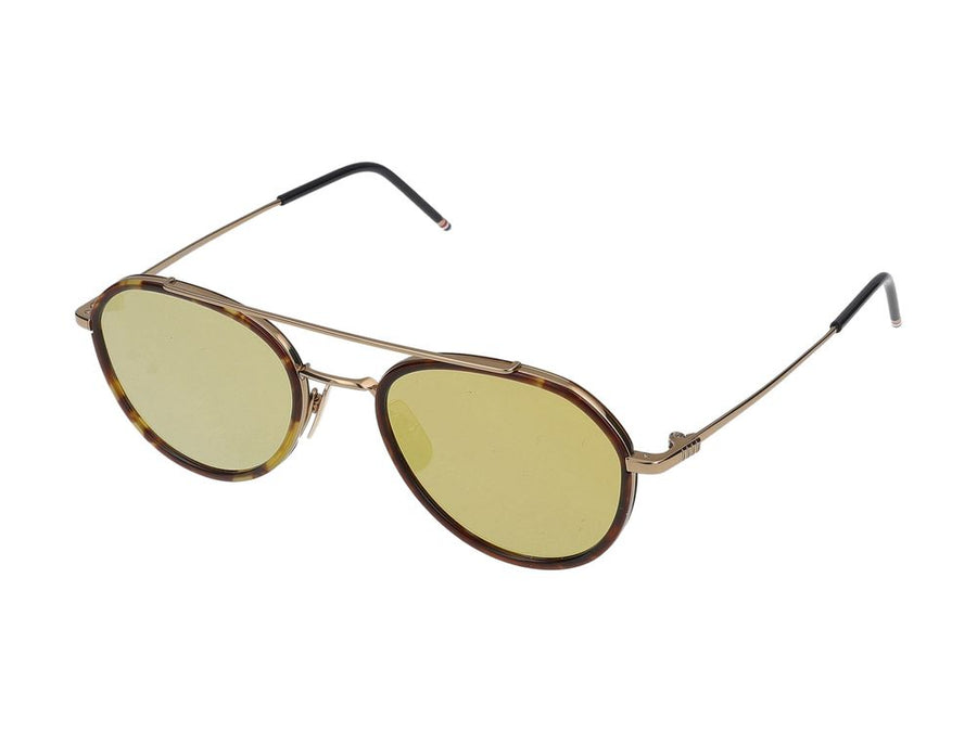 Thom Browne UES801A-G0003-215-51 Acetate/Titanium sunglasses in brown
