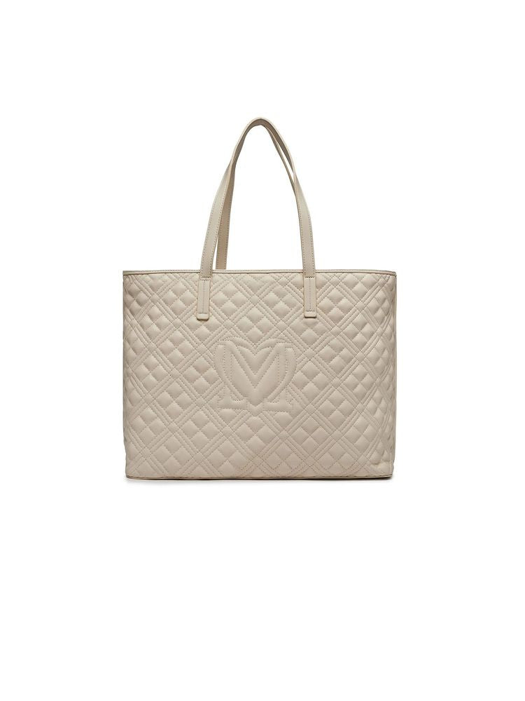 Love Moschino 100% Polyurethane shoulder bag in white