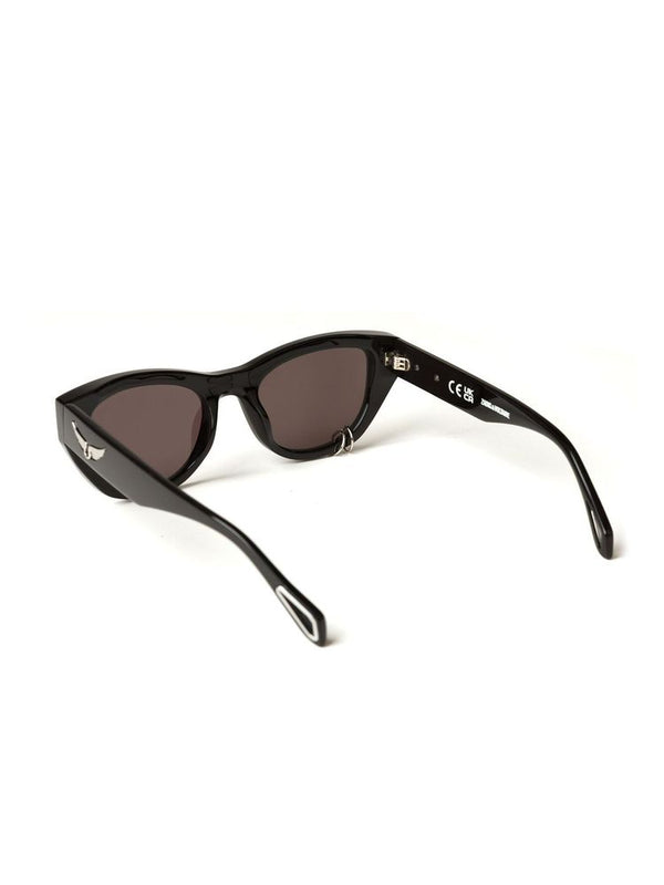 Zadig & Voltaire SZV459 Acetate sunglasses in black