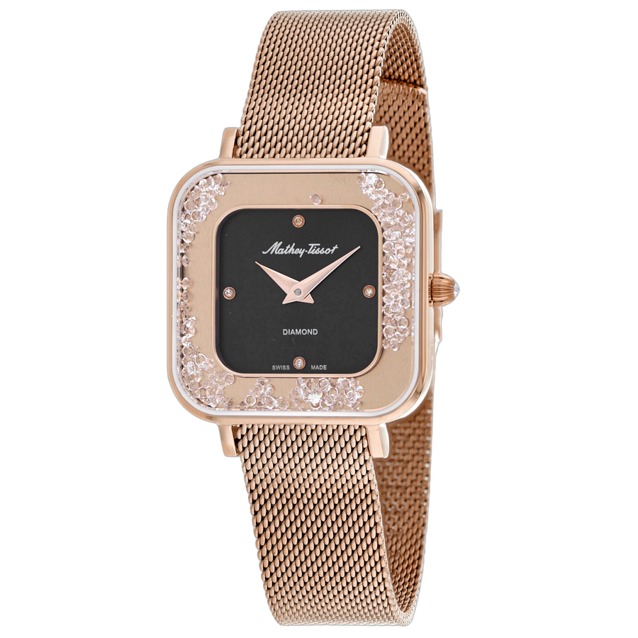 Mathey Tissot watch in rose gold