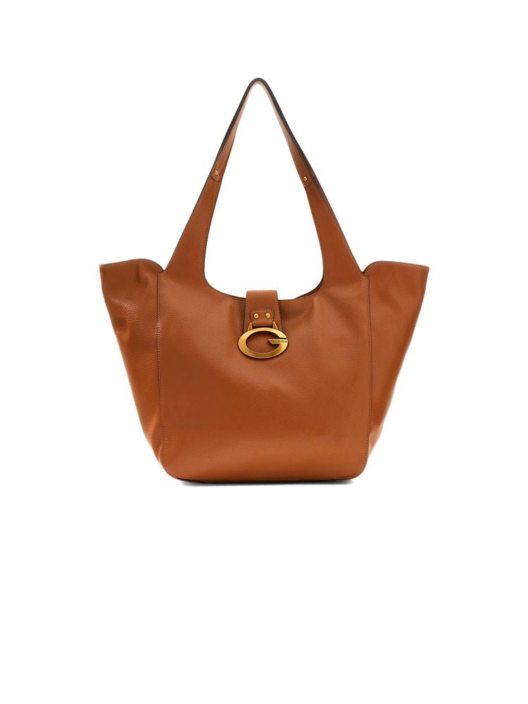 Guess 100% Polyurethane tote bag in brown