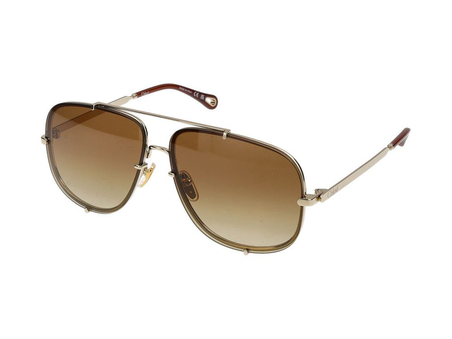 Chloé CH0348S Metal sunglasses in gold