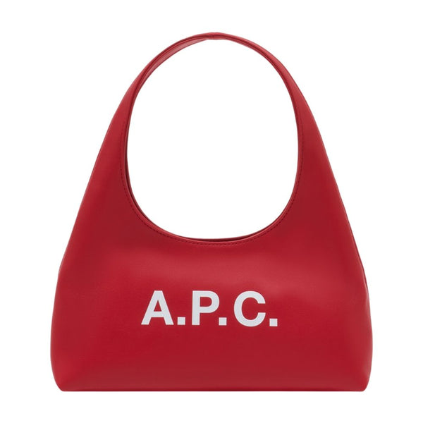 A.P.C. Synthetic shoulder bag in red