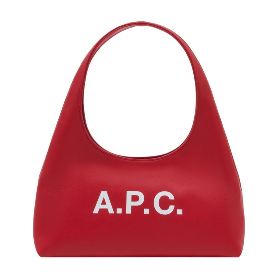 A.P.C. Synthetic shoulder bag in red