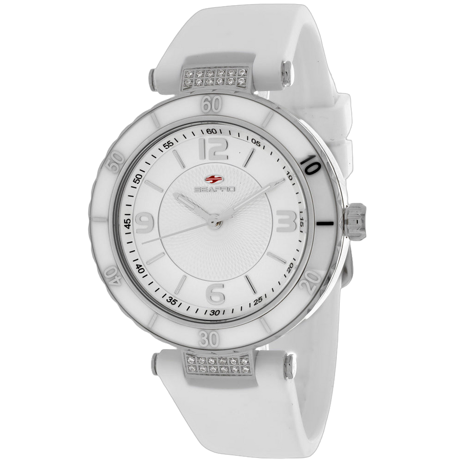 Seapro Stainless steel case watch in silver