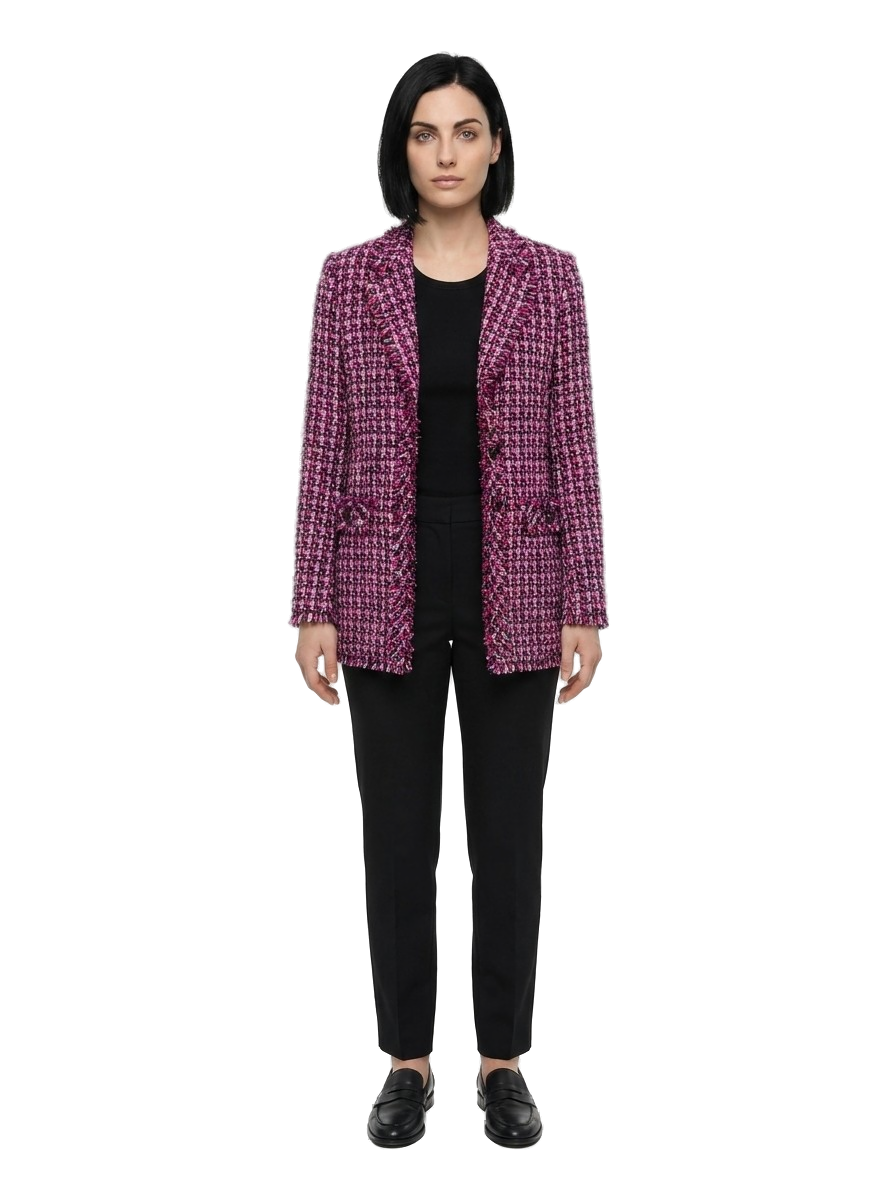 Multicolor Cotton Blazer Clothing