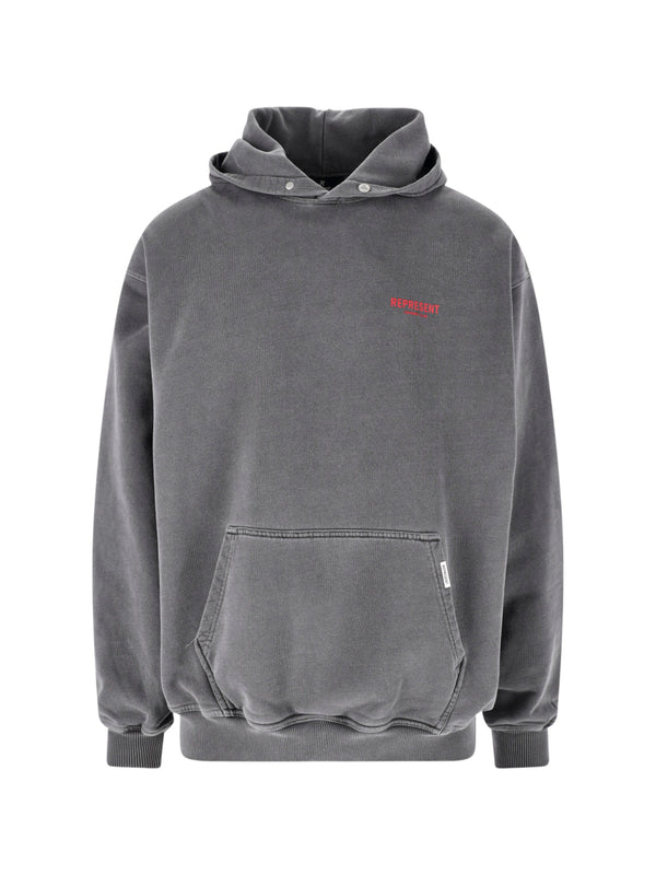Represent 100% Cotton sweatshirt in gray