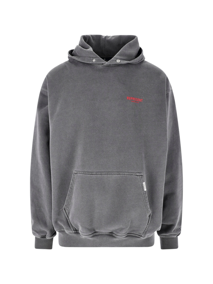 Represent 100% Cotton sweatshirt in gray