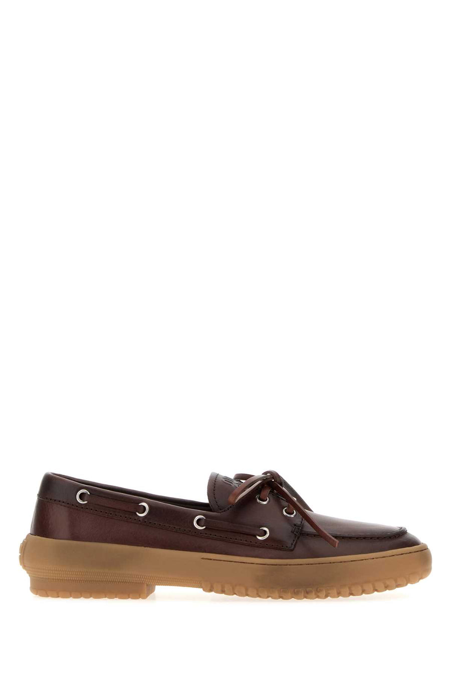 Chocolate Leather Loafers Caffe Mocassini