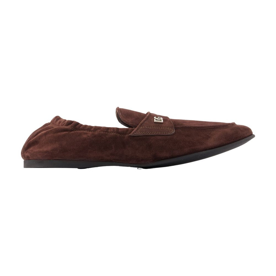 Ariosto Loafers - Dolce&gabbana Leather Brown Calfskin Shoes / Flat-shoes