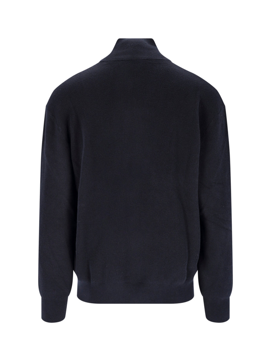 Closed 94% Cotton sweater in navy