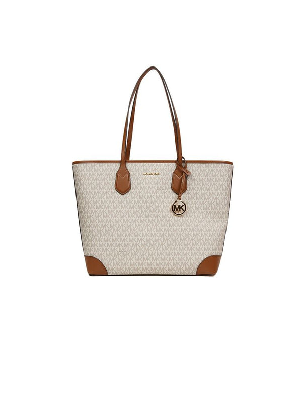 Michael Kors 100% Polyvinyl Chloride tote bag in beige