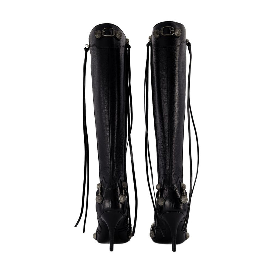 Balenciaga Leather boot in black