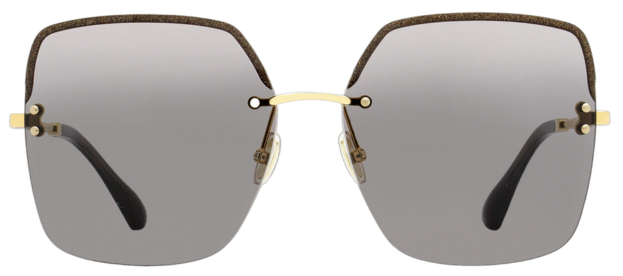 Jimmy Choo Metal/Plastic (Acetate) sunglasses in gray