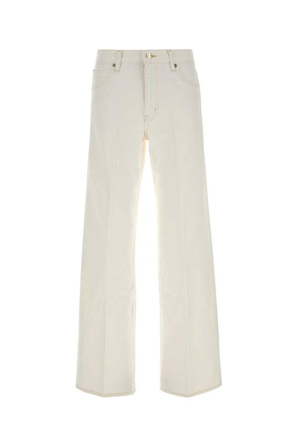 Frame Stroll 100% Cotton jeans in white