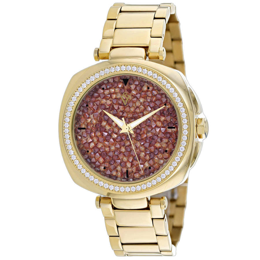Christian Van Sant Stainless steel case watch in gold