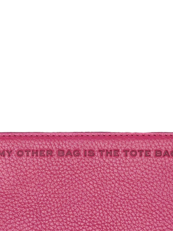 Marc Jacobs 100% Grain Leather crossbody bag in pink
