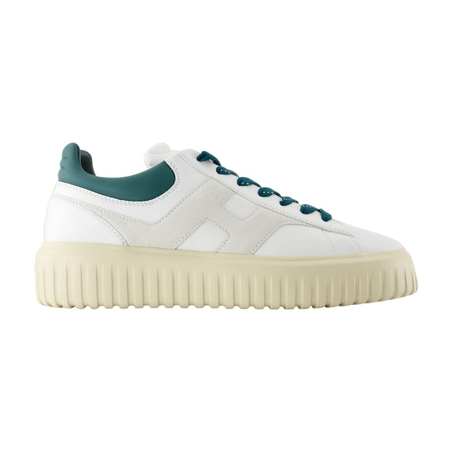 Hogan Calfskin sneaker in white