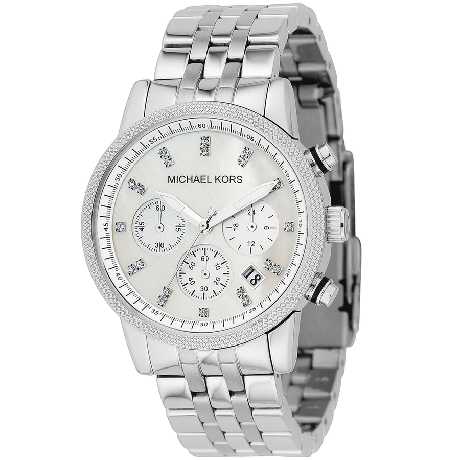 Michael Kors Stainless steel case watch in silver