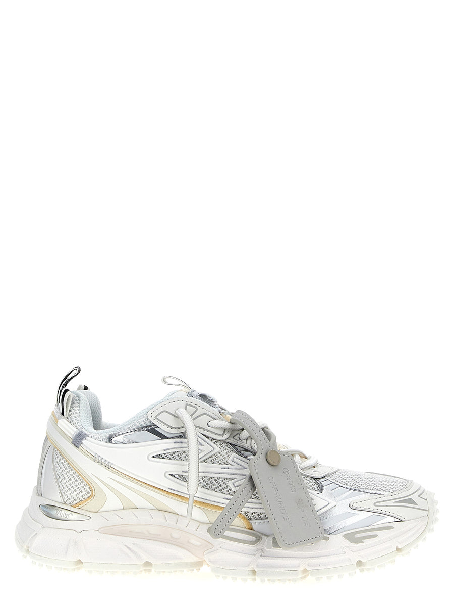 Off-White 56% polyurethane sneaker in white