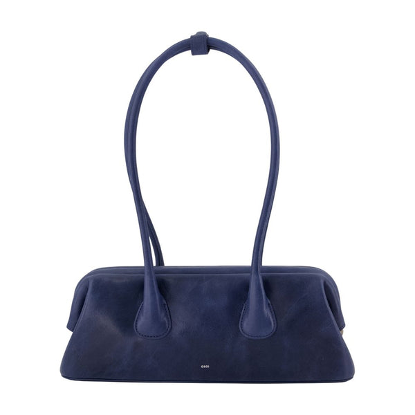 Osoi cowhide shoulder bag in blue