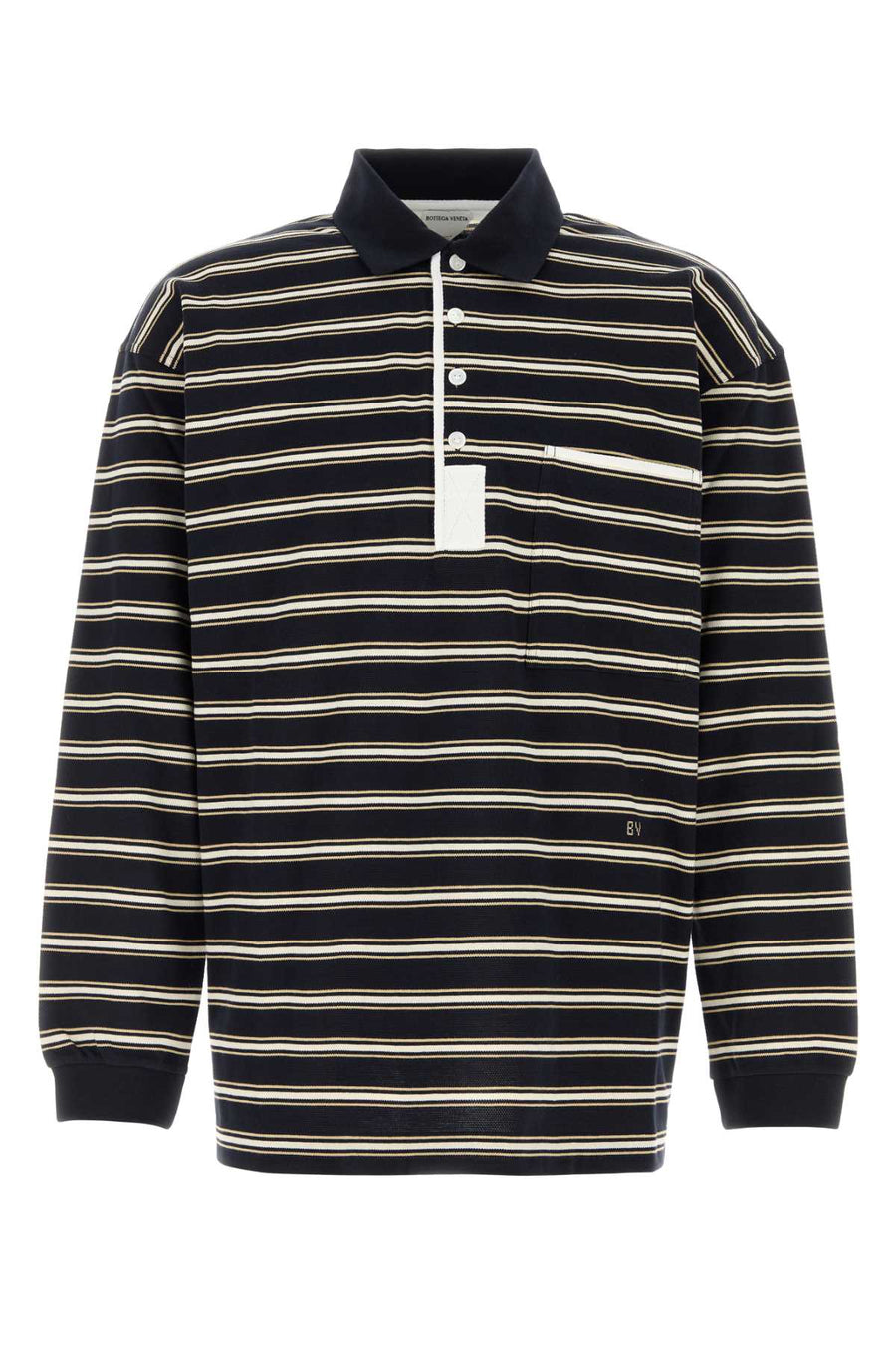 Blue Exterior: Cotton Polo