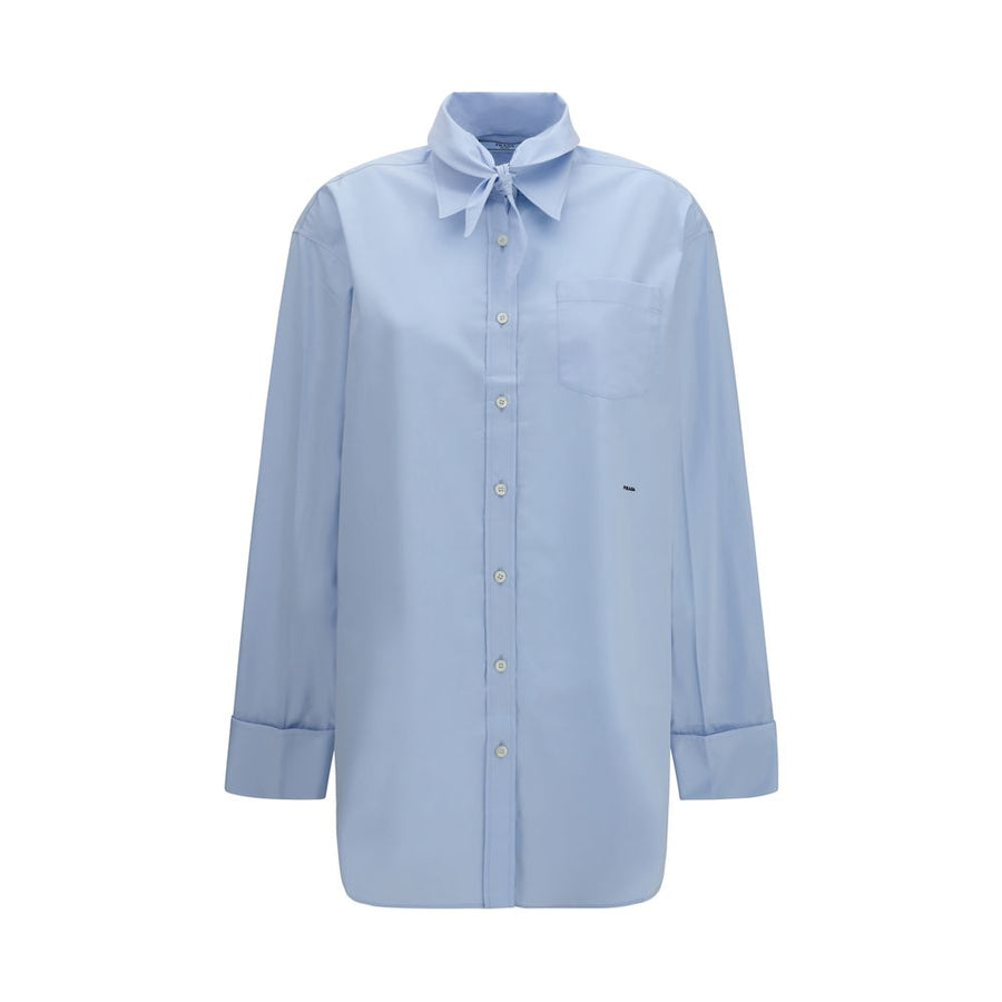 Prada 100% Cotton shirt in blue