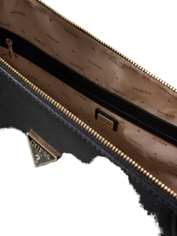 Guess 100% Polyurethane shoulder bag in black