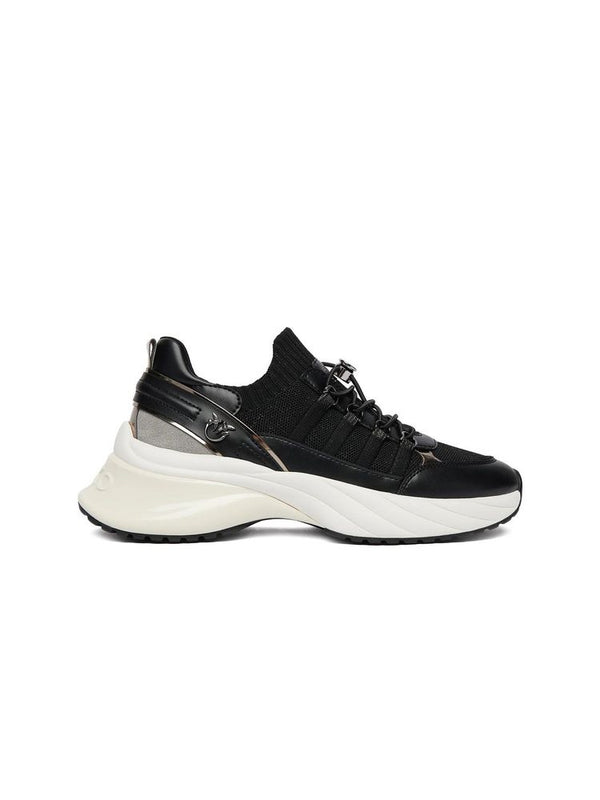 Pinko 60% Polyester sneaker in black