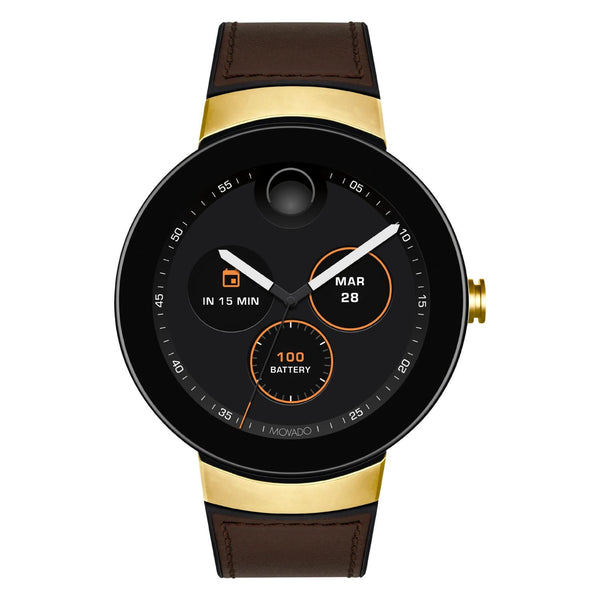 Movado smart watch in black