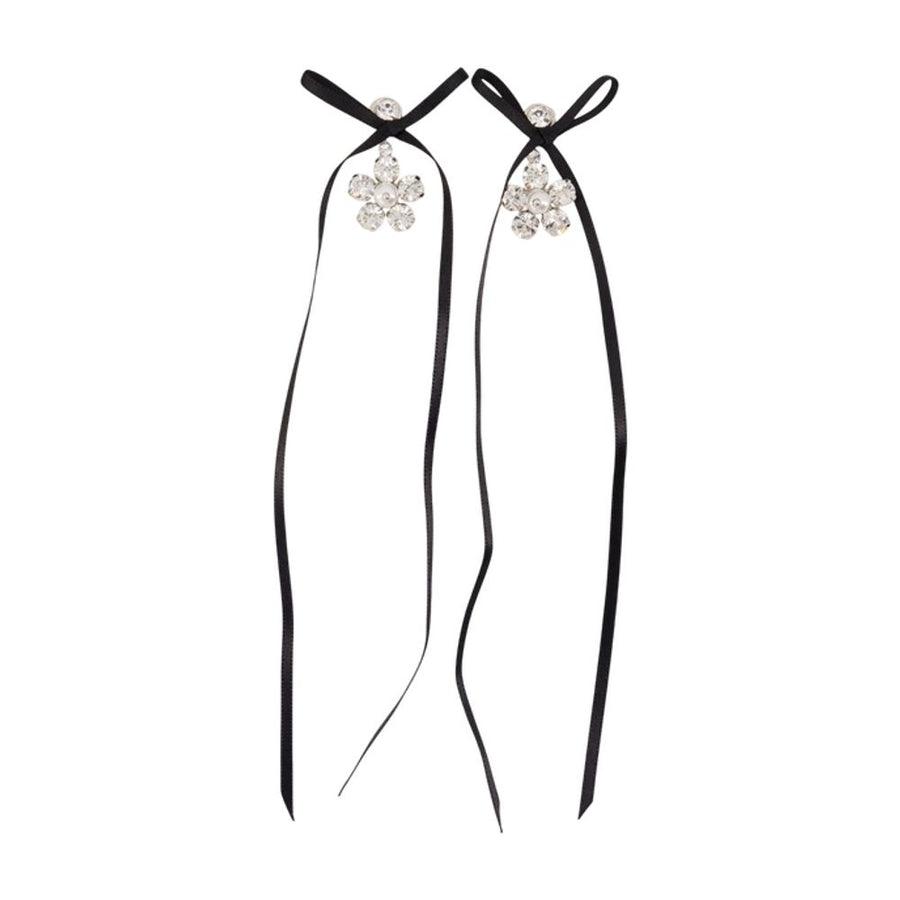 Simone Rocha synthetic pearls earrings in ivory