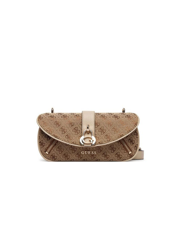 Guess 100% Polyester crossbody bag in beige