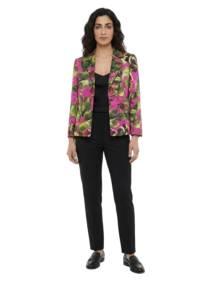 Multicolor Cotton Blazer Clothing