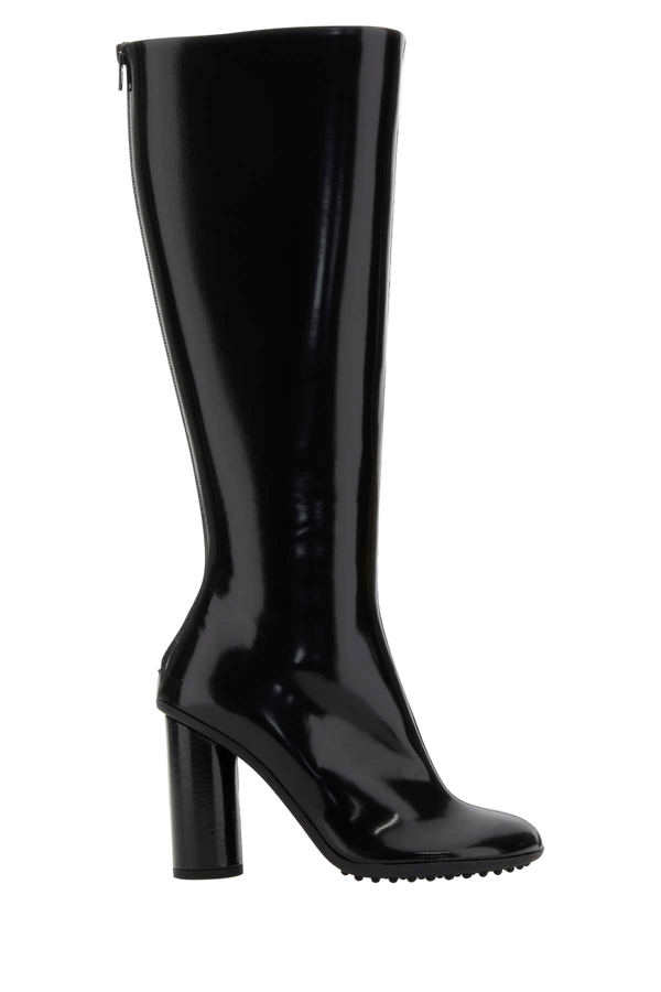 Bottega Veneta Exterior: 100% Leather boot in black