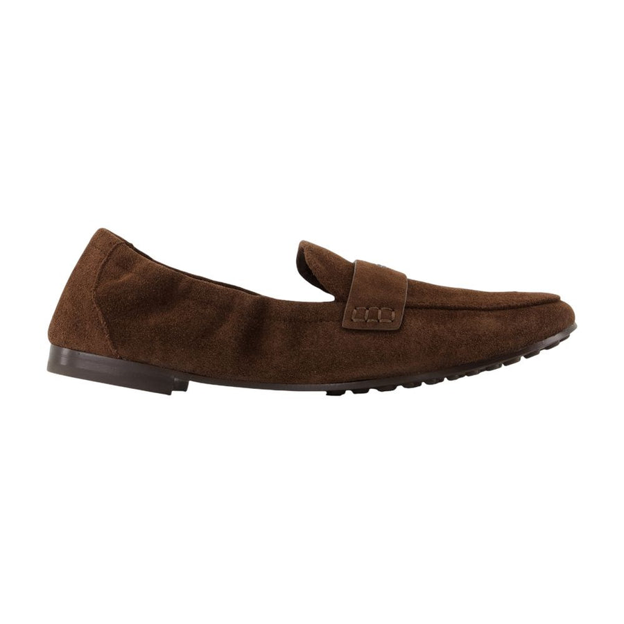 Tory Burch Calfskin loafer in brown