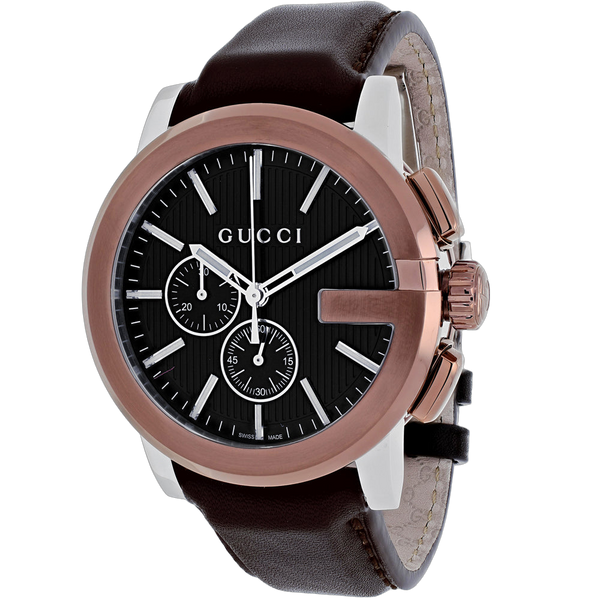 Gucci Stainless steel case watch in rose gold