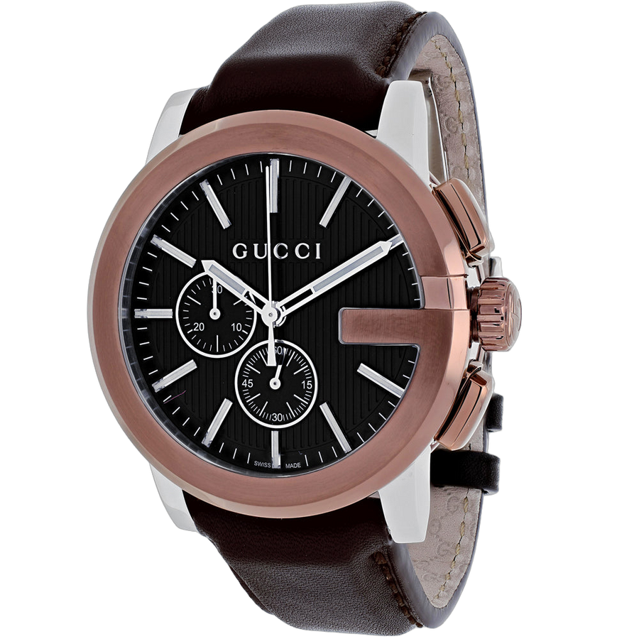 Gucci Stainless steel case watch in rose gold