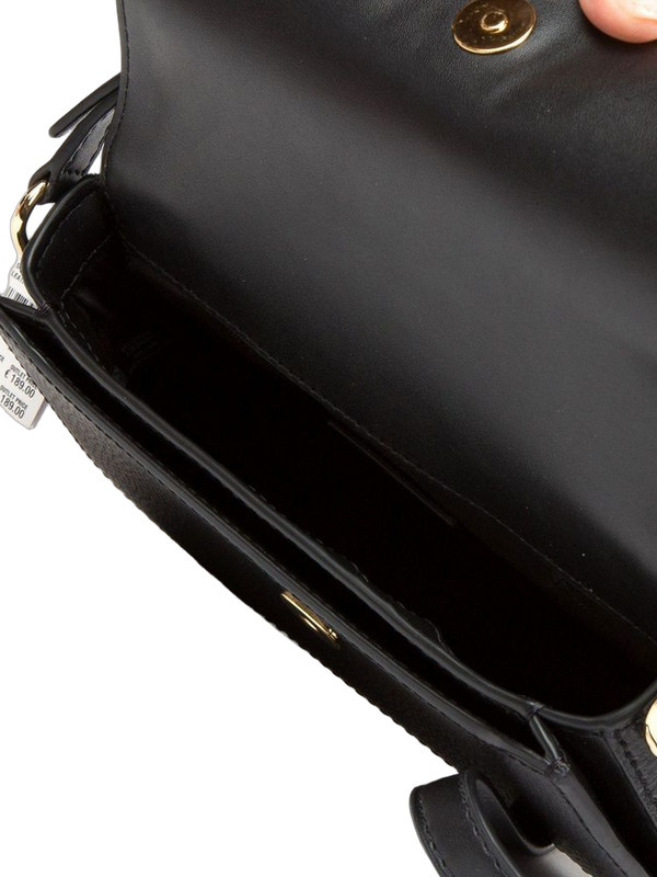 Michael Kors 100% Leather crossbody bag in black